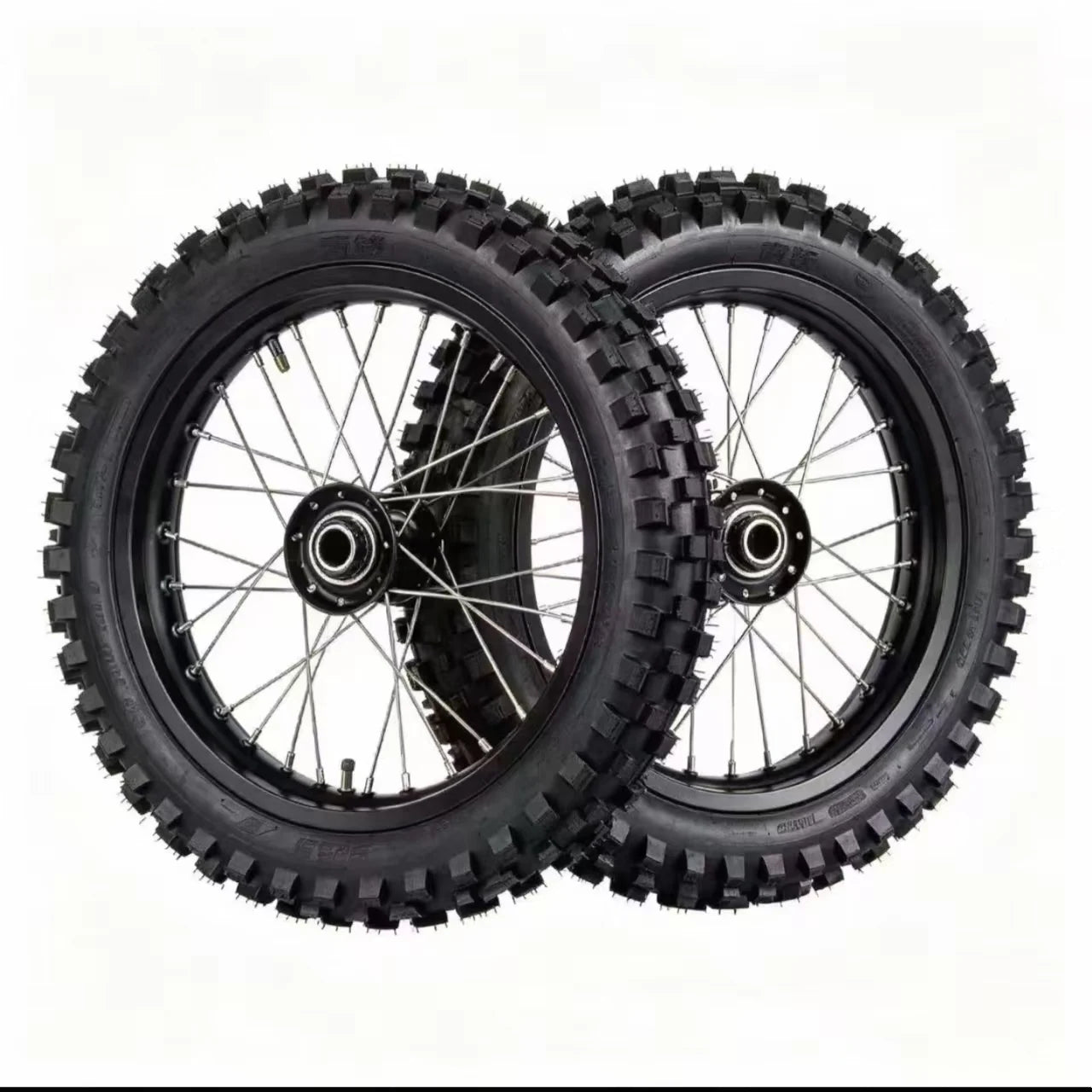High-Performance Off-Road Wheel Set for Surron Light Bee / LBX – 70/100-19 Front & 90/100-16 Rear Knobby Tires