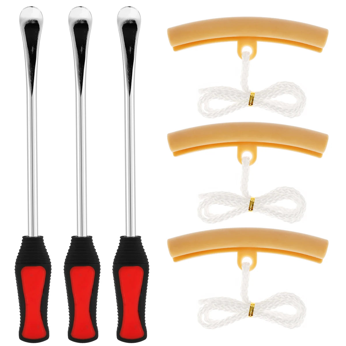 Motorcycle Tire Lever Spoon Kit – Style 1 (4pcs / 6pcs) or Style 2 (13pcs) – 14.5in Tire Irons – $23–30