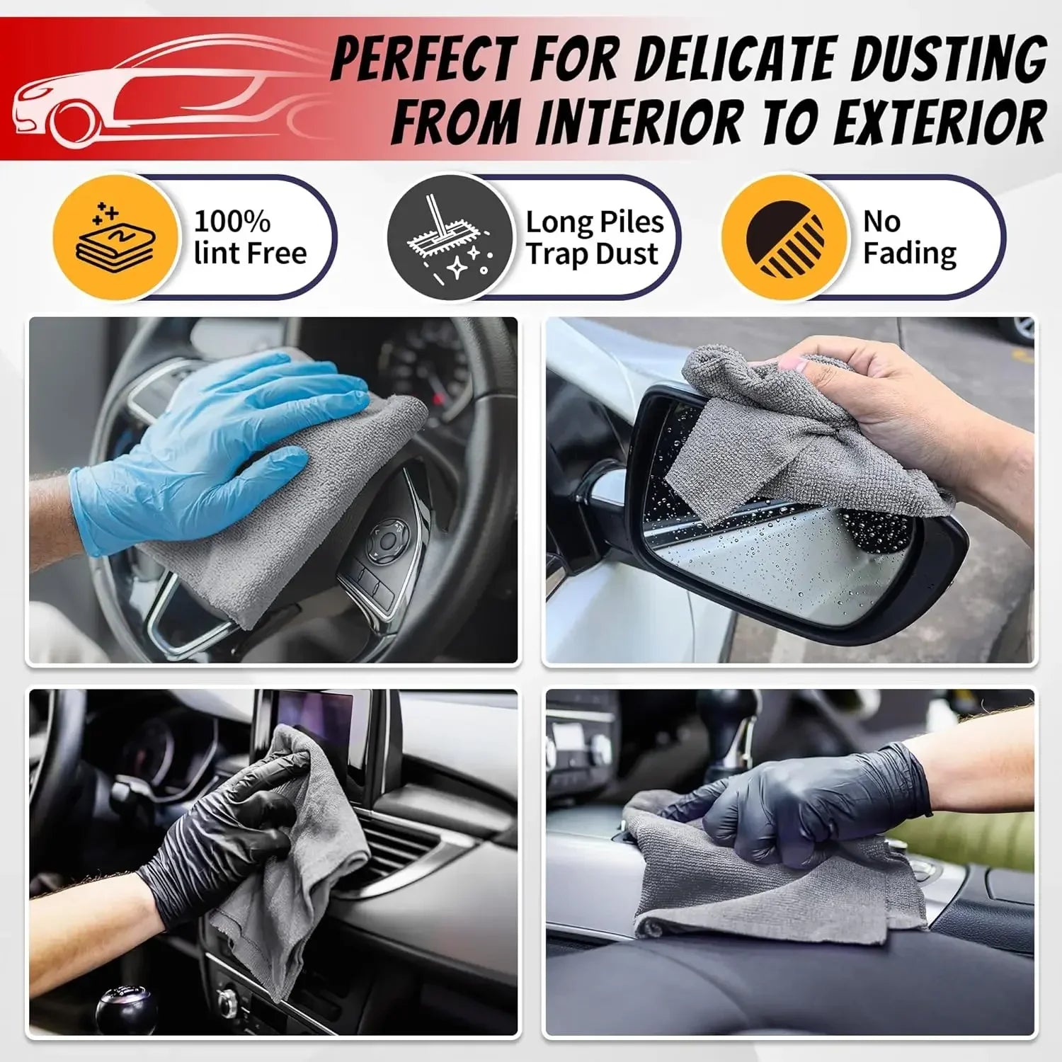 Thickened Microfiber Cleaning Cloths