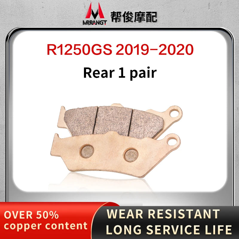 Sintered Metal Brake Pads for BMW R1200GS R1200RT R1250R R1250RT R1250SE R1250LE R1250GS ADV – Brake Pad Tools – Front / Rear – from $18