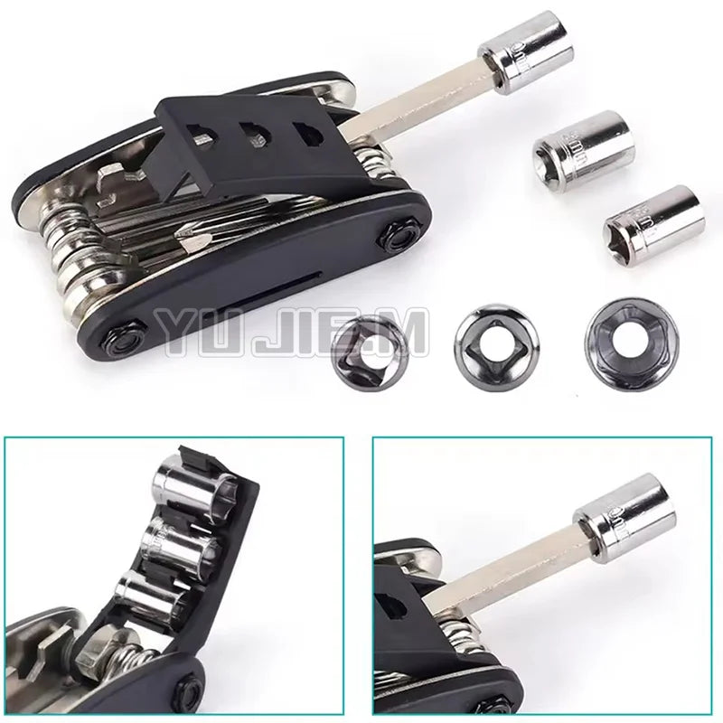 Honda ADV150 / ADV160 / ADV350 16-in-1 Multi-Tool – Allen + Socket + Hex + Screwdriver + Spoke – ADV Logo – 8 Variants – $20