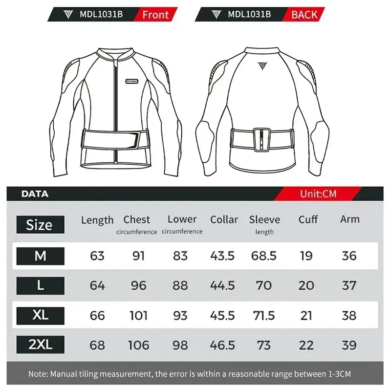 Breathable Soft Armor Jacket with CE Certified Protection