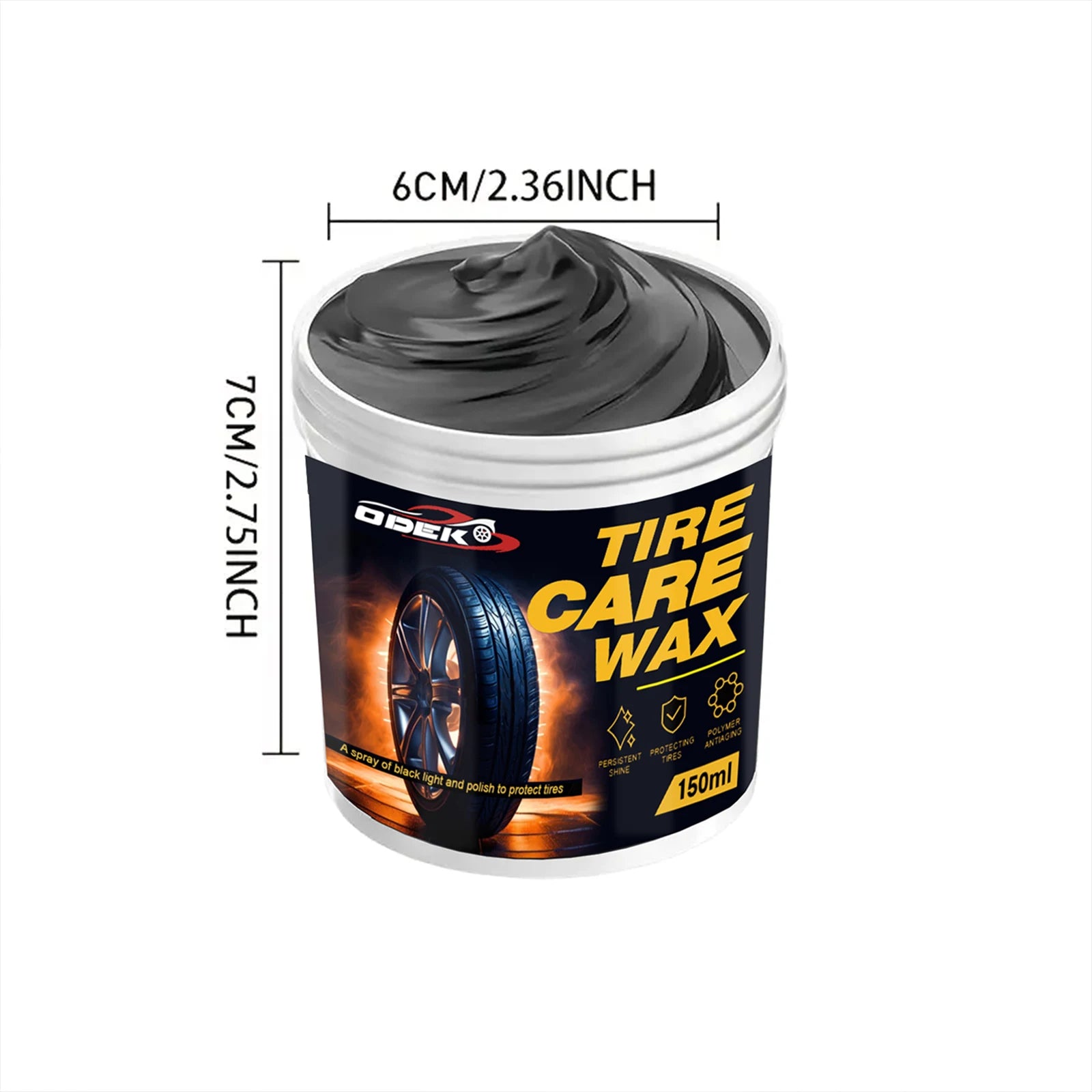 Ultimate Tire Shine Spray & Dressing 150ml – High Gloss Black Tire Polish UV Protection Long-Lasting Coating for Cars – $27