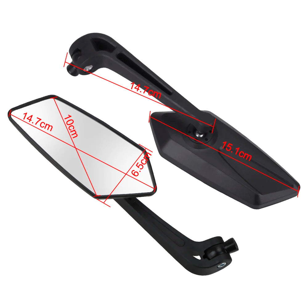 Bar End Motorcycle Mirrors