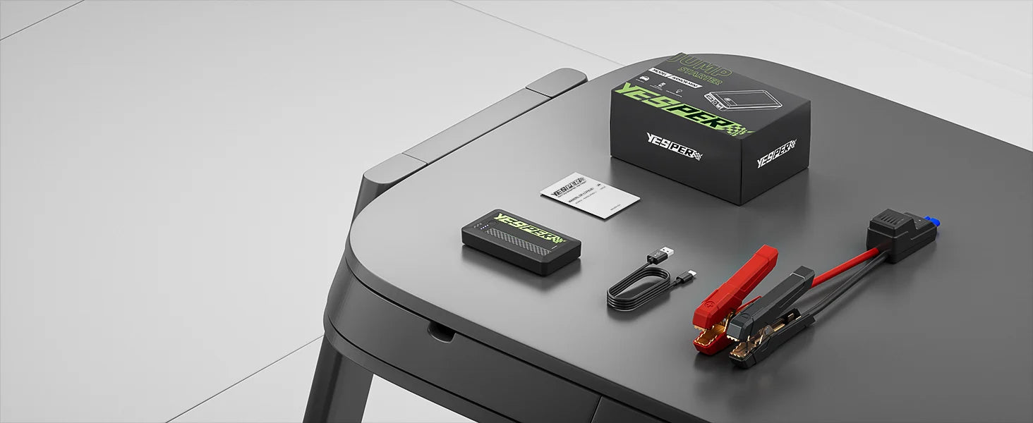 YESPER A-Armor-MINI 1500A Jump Starter – Ultra-Compact 12V Battery Booster & USB Power Bank