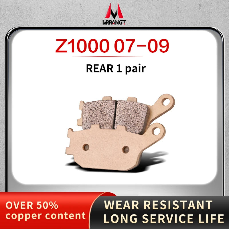 Sintered Metal Brake Pads for Kawasaki Ninja 250 300 400 Z250 Z300 Z800 Z900 Z900RS Z1000 Z1000R – Brake Pad Tools – Front / Rear / Set – from $21