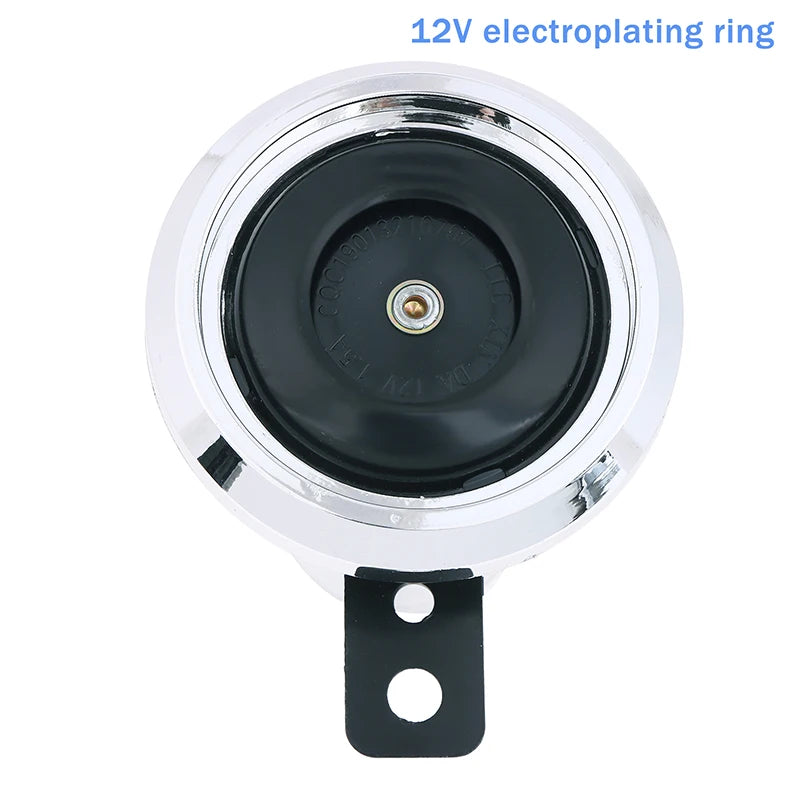 Motorcycle Horn – 12V/48V/60V 100dB Waterproof Electric Horn