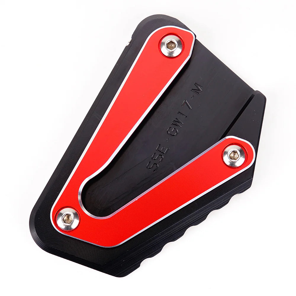 For Honda Goldwing 1800 GL1800 F6B 2002-2023 2024 Accessories Motorcycle Side Stand Support Pad Kickstand Enlarger Extension – MOWOK CNC Aluminum 6061 Black Red Blue Grey Silver