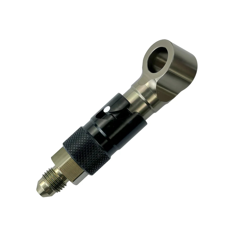 AN3 Brake Line Quick Disconnect Coupler – Brake Line Tools – Non-Spill Shut-Off Valve for Brake Fluid Change – 7075 Aluminium – Universal Motorcycle and Car – from $14