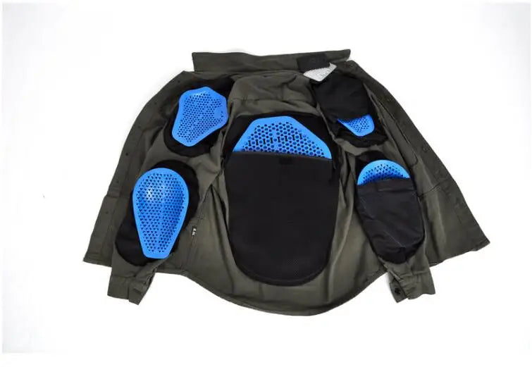 Armored Riding Flannel with Casual Everyday Look
