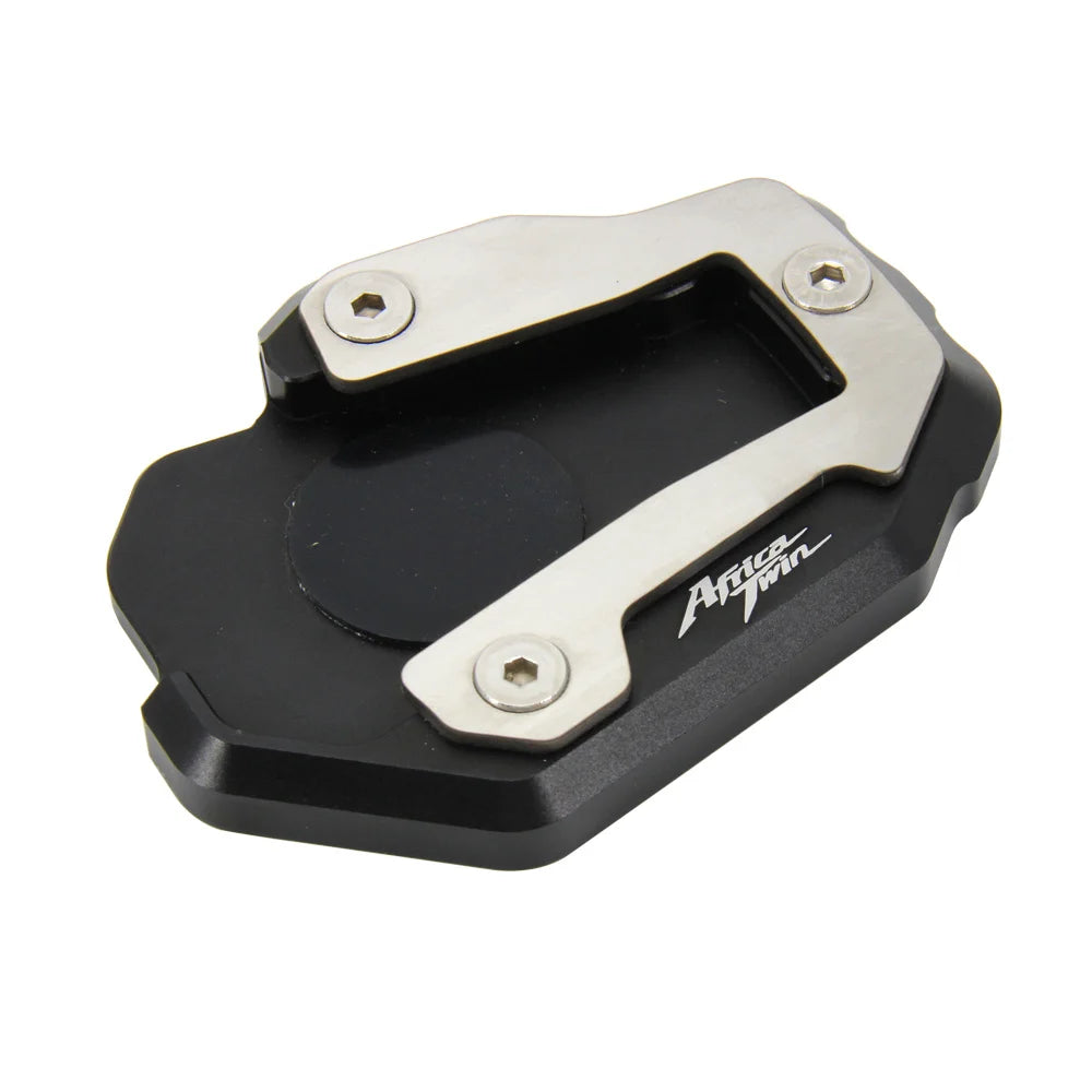 For Honda CRF1100L CRF 1100 L L4 Africa Twin 2020-2025 Motorcycle CNC Kickstand Foot Side Stand Extension Support Enlarge Plate – Otilli 6061-T6 Billet Aluminium CNC Black Blue Red