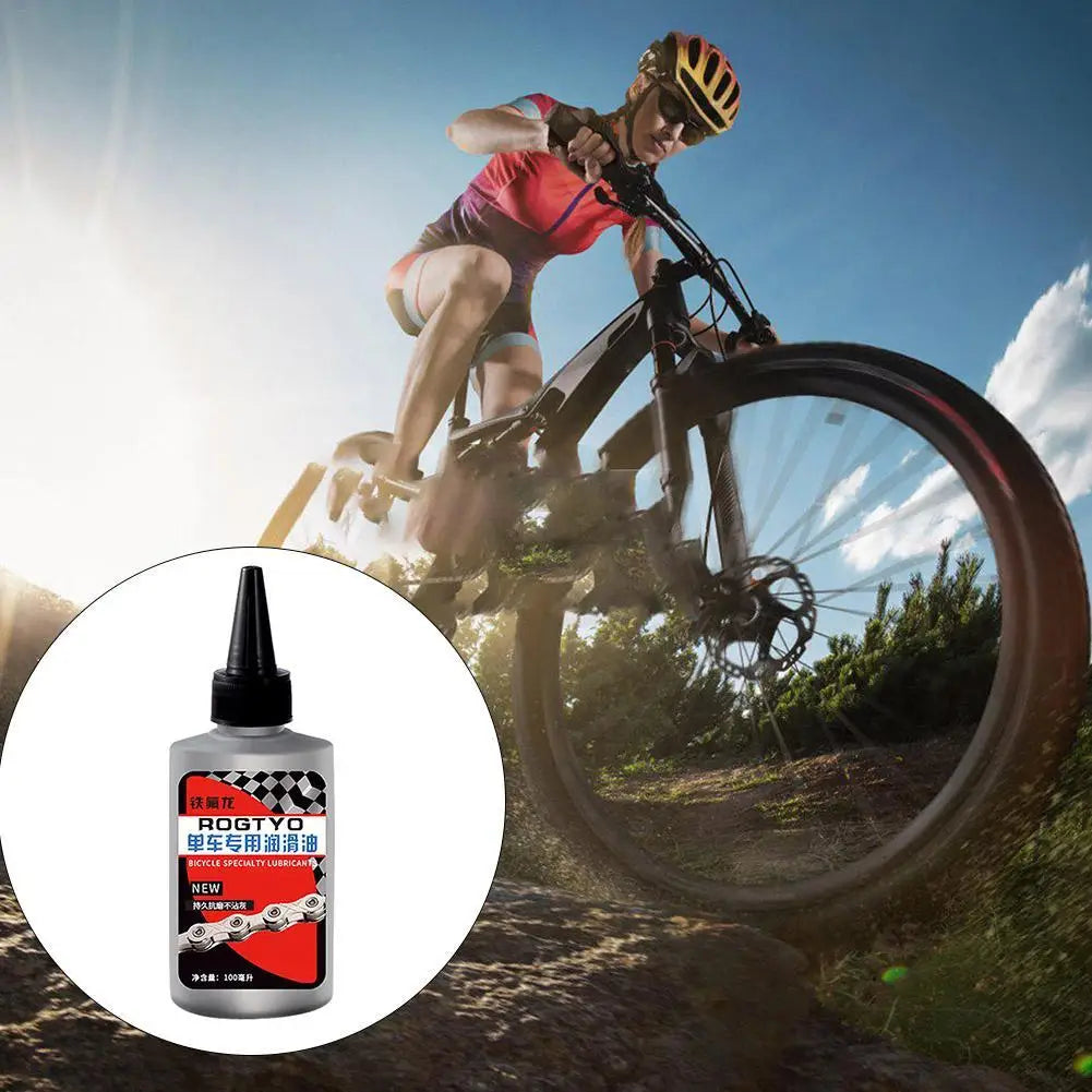 Teflon Dry Lube Chain Oil 100ml – MTB Road Mountain Bike – Fork Flywheel Chain Brake – Dust-Proof Waterproof Anti-Rust Anti-Wear – $12
