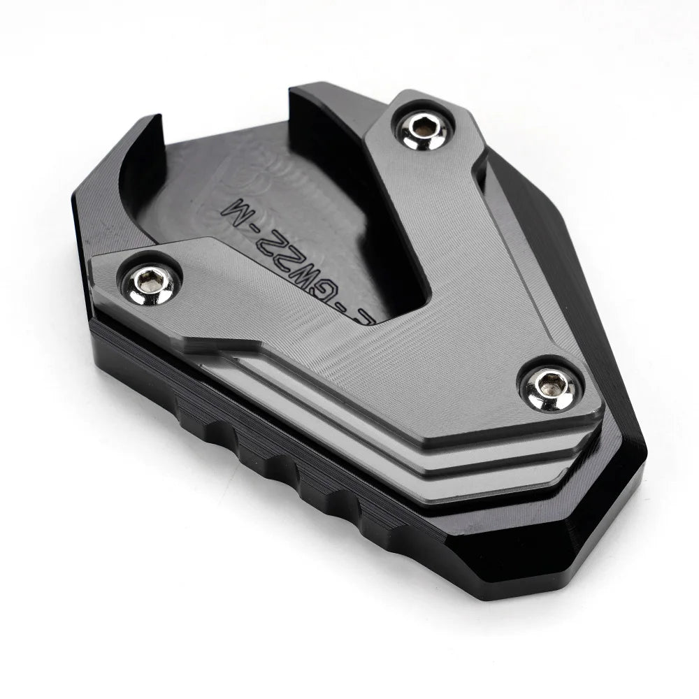 For Honda Goldwing 1800 GL1800 F6B 2002-2023 2024 Accessories Motorcycle Side Stand Support Pad Kickstand Enlarger Extension – MOWOK CNC Aluminum 6061 Black Red Blue Grey Silver