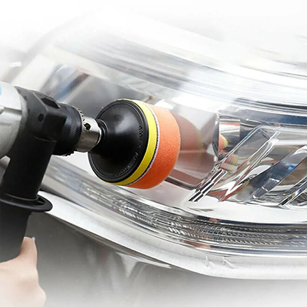 Professional Car & Motorcycle Headlight Restoration Kit – Wet Sand + Polish + UV Protect – Removes Yellowing Scratches – Car / Motorcycle / ATV – 24 Set Options – $40