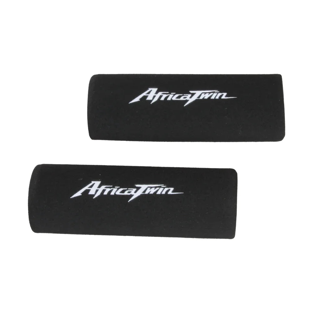 YUCHUMOTO Honda Africa Twin Anti-Vibration Sponge Foam Handlebar Grip Covers UV Resistant Slide-Over Grip Accessories for Honda CRF1100L CRF1000L Africa Twin XRV 750 XRV 650 – White