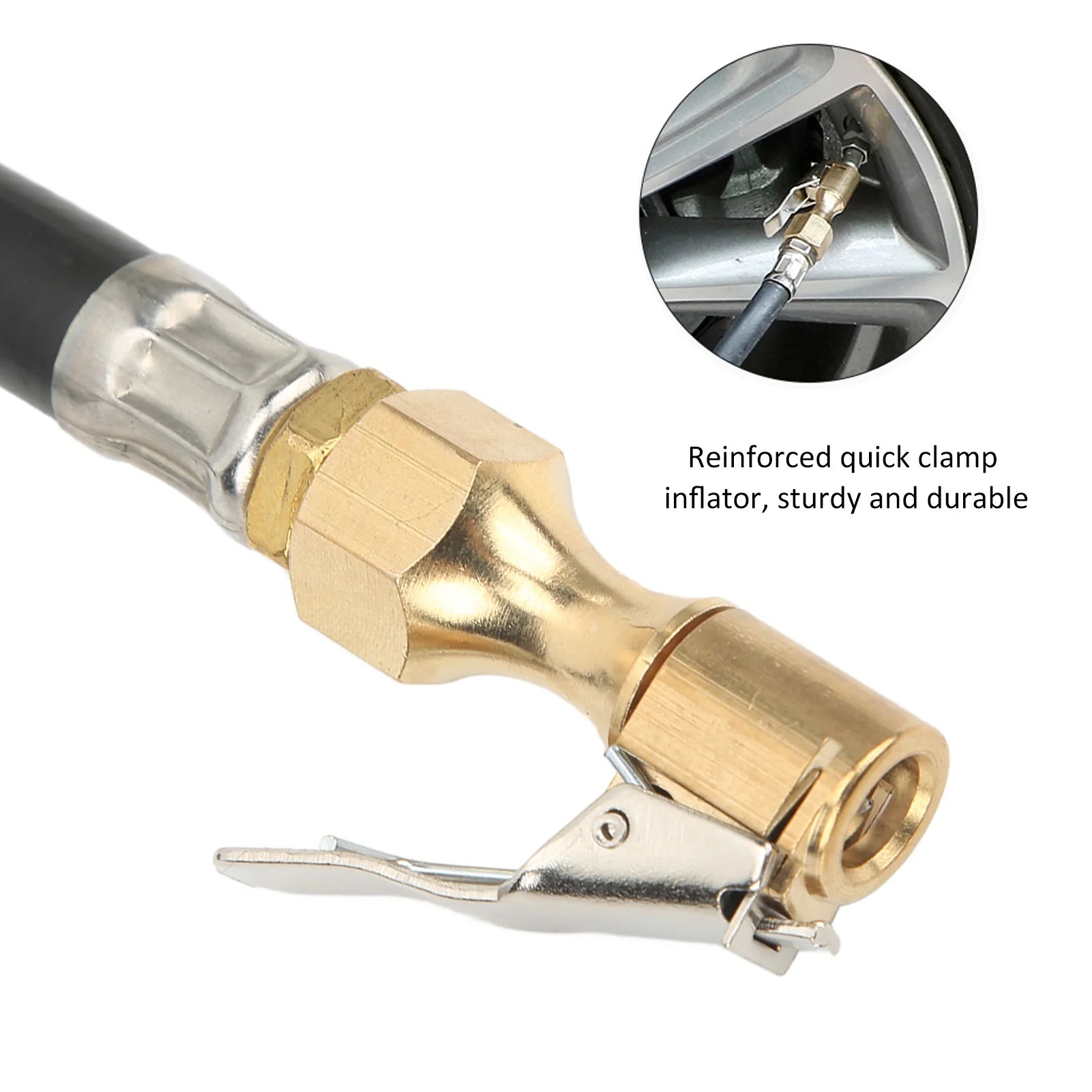 Digital Tire Pressure Gauge – Automatic Shut-Off, 4 Pressure Units & Easy-Read Display
