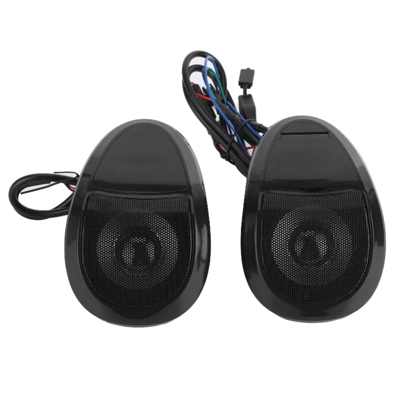 12V Motorcycle Speakers – Bluetooth MP3 Amplifier with LED Light