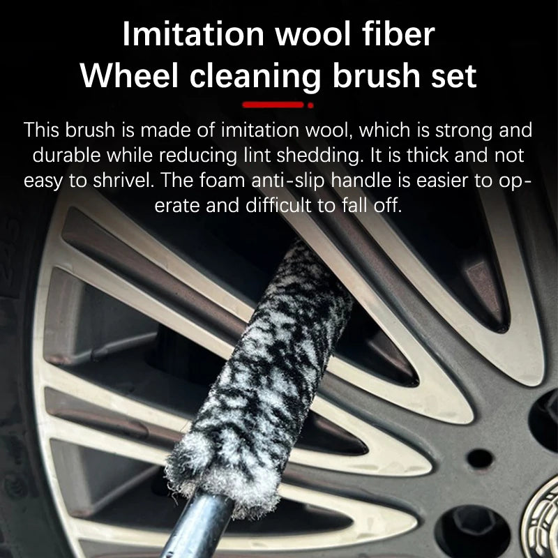 Microfiber Wheel Detailing Brush Bike