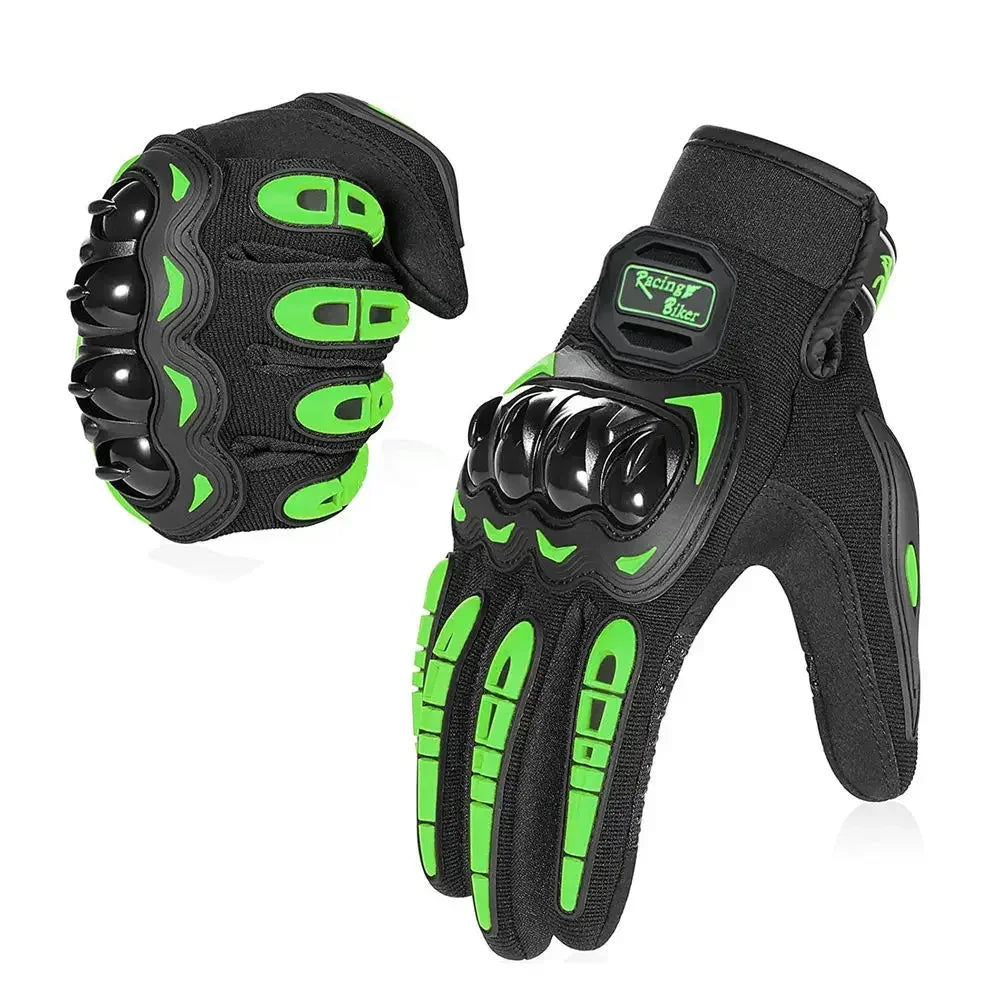 Hard Knuckle Motorcycle Gloves