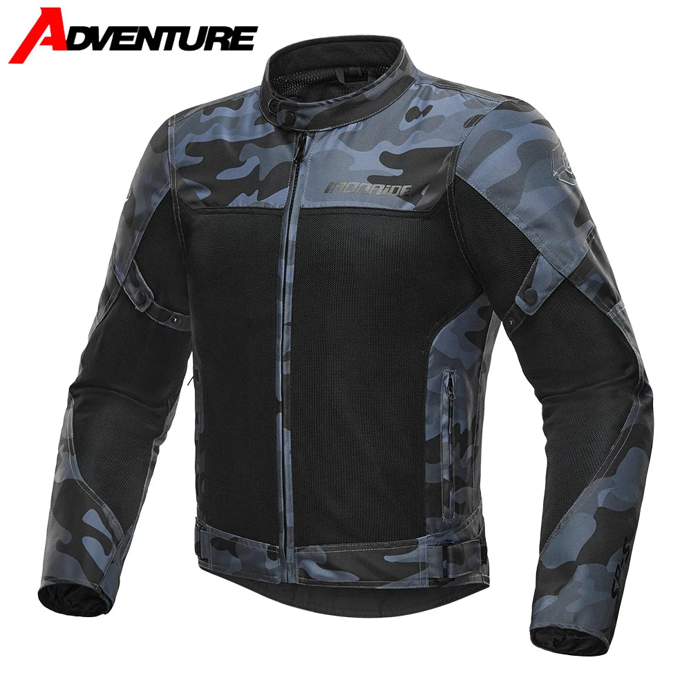 Lightweight Biker Jacket with Basic Protection