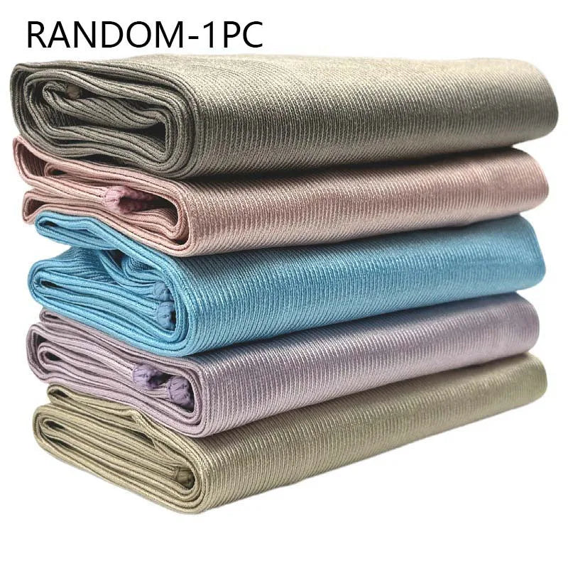 Multi-Colour Vertical Stripe Microfiber
