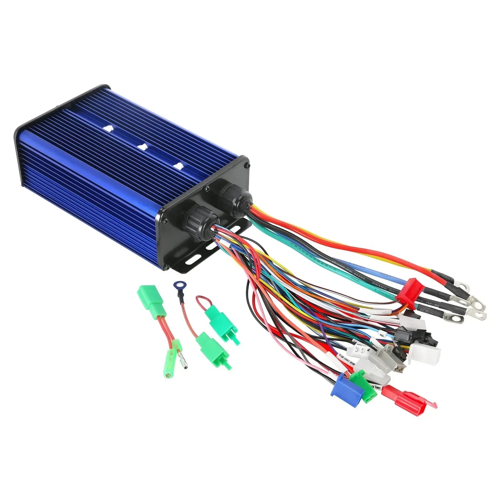36V/42V/48V/52V/58V/60V/64V/72V/84V  60A Brushless Motor Controller Display Wiring Electric Bike Scooter Go Kart Parts