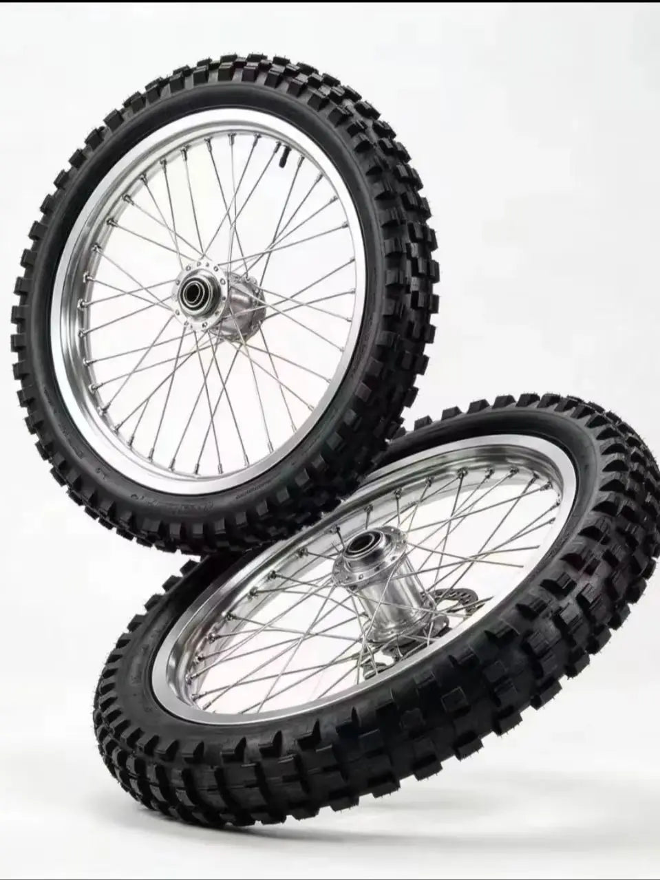 High-Performance Off-Road Wheel Set for Surron Light Bee / LBX – 70/100-19 Front & 90/100-16 Rear Knobby Tires