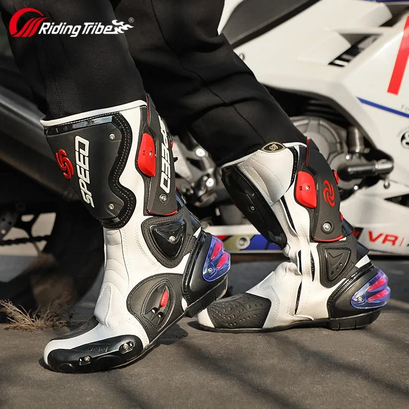 Riding Boots – B1001 Professional Motocross Off-Road Racing & Rally Boots