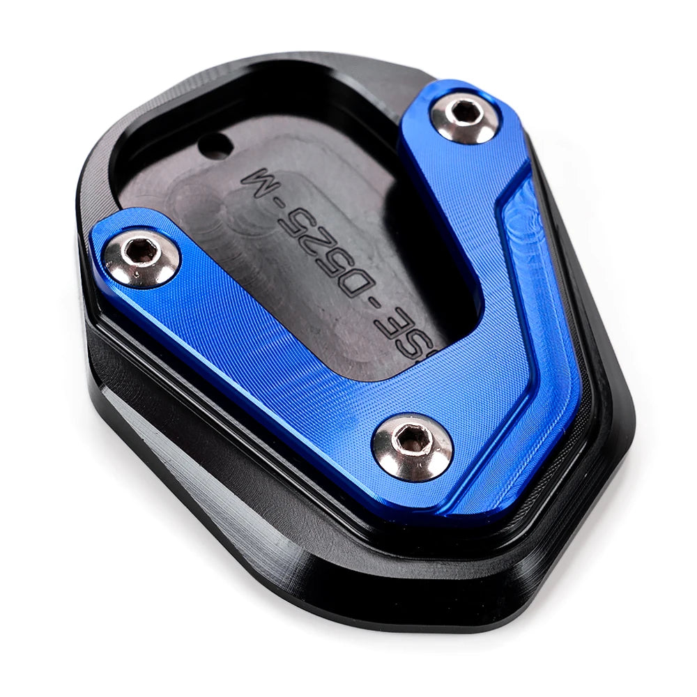 For Loncin Voge DS525X DS900X DS625X Accessories Motorcycle Stand Extension Kickstand Pad DS 525X 900X 625X DSX 525 900 525DSX – MOWOK CNC Aluminum Gold Sky Blue Grey Red Blue Black