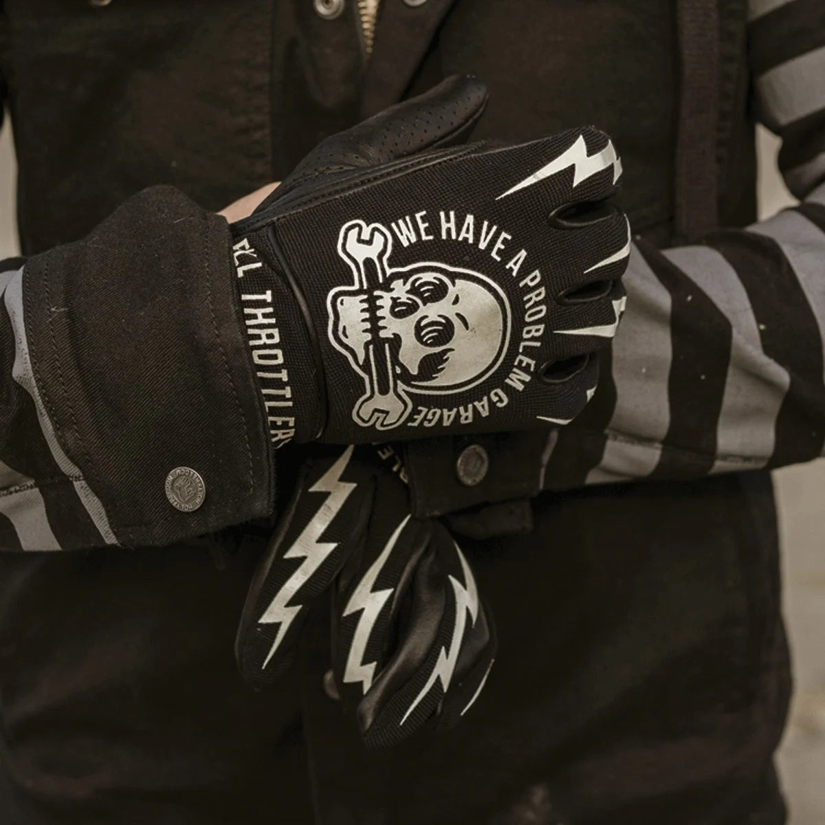 Hard Shell Riding Gloves
