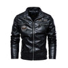PU Leather Motorcycle Jacket
