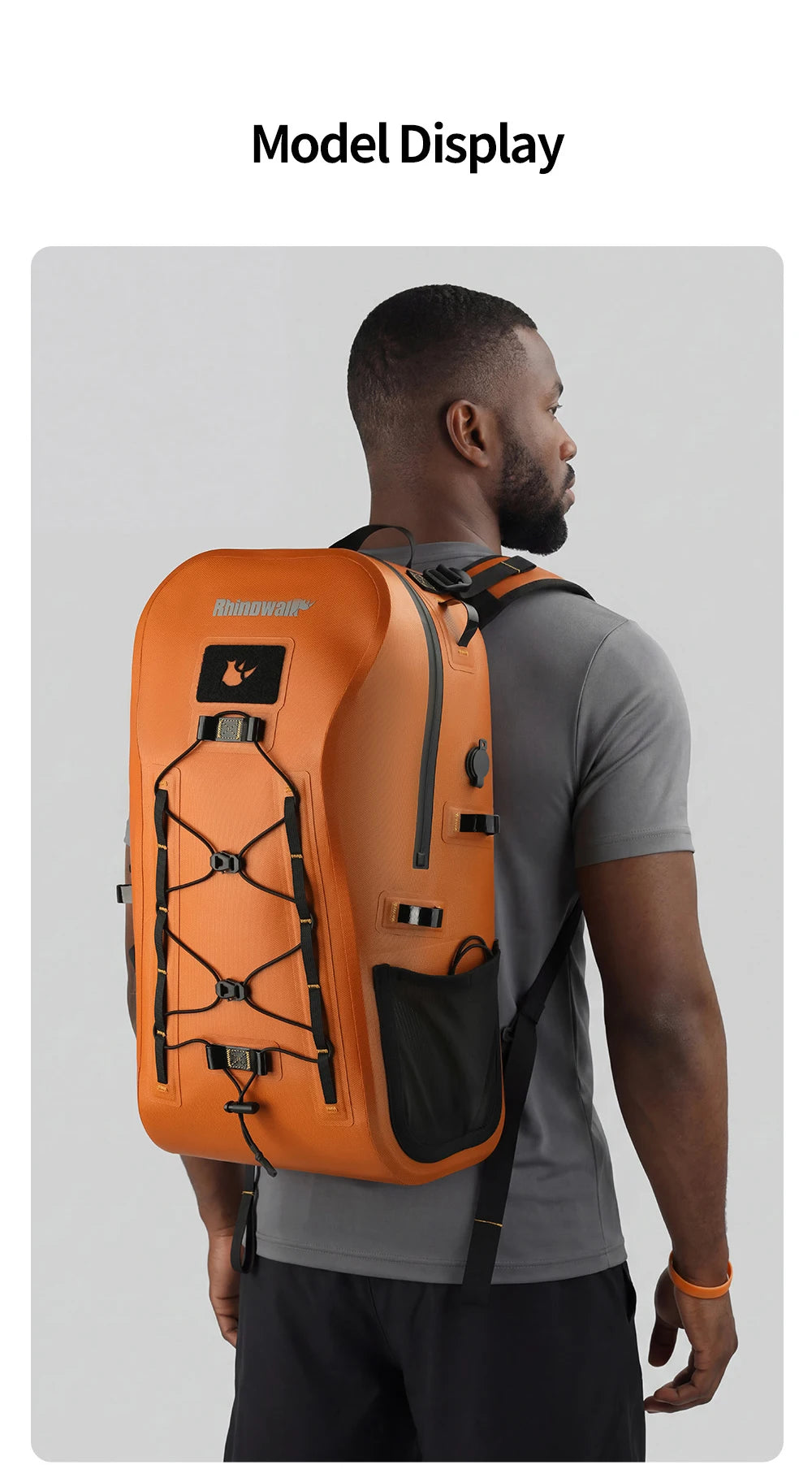 Motorcycle Backpack – Rhinowalk 26L Waterproof Laptop & Helmet Bag