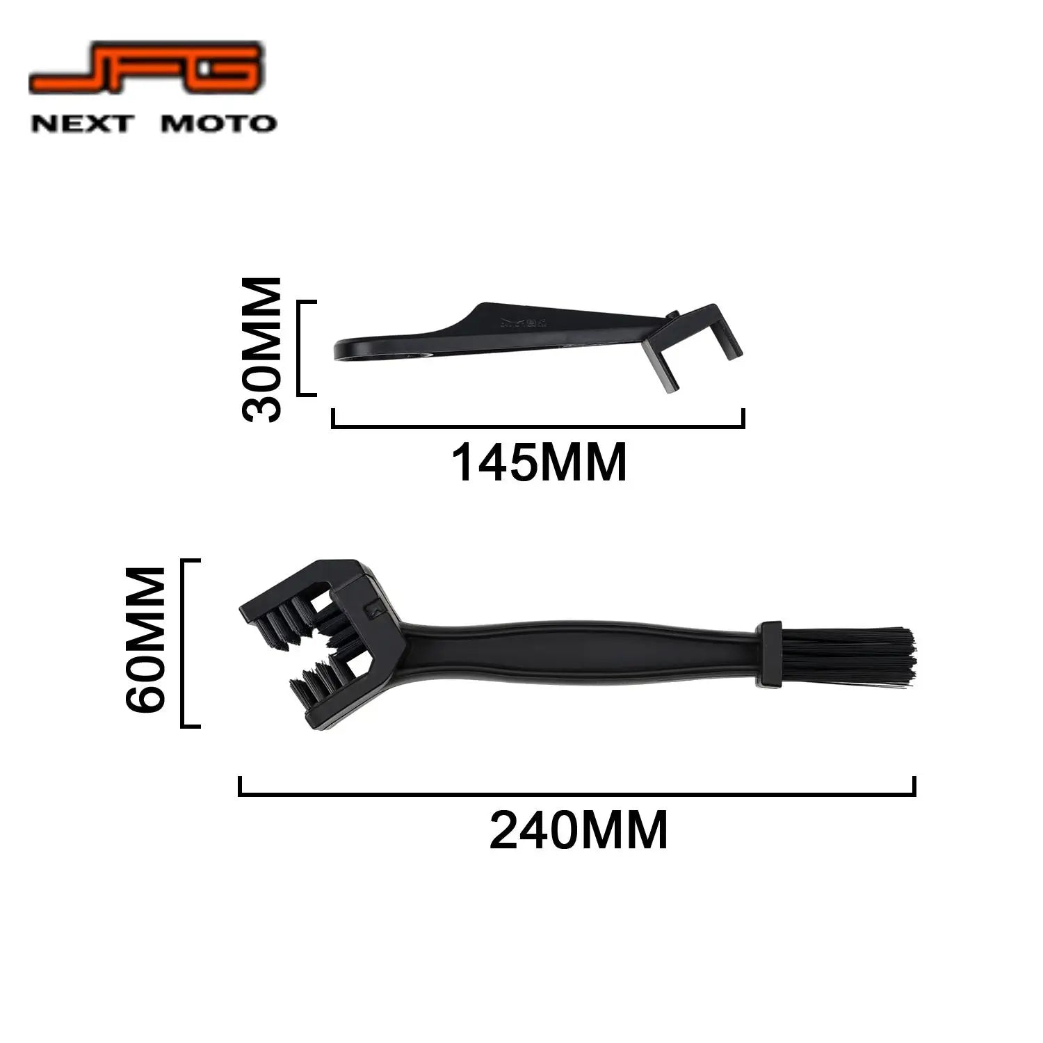 Chain Cleaning Brush Set – Universal Motorcycle E-Bike Motocross Sur-Ron PP Duty Scrubber Tool – $20