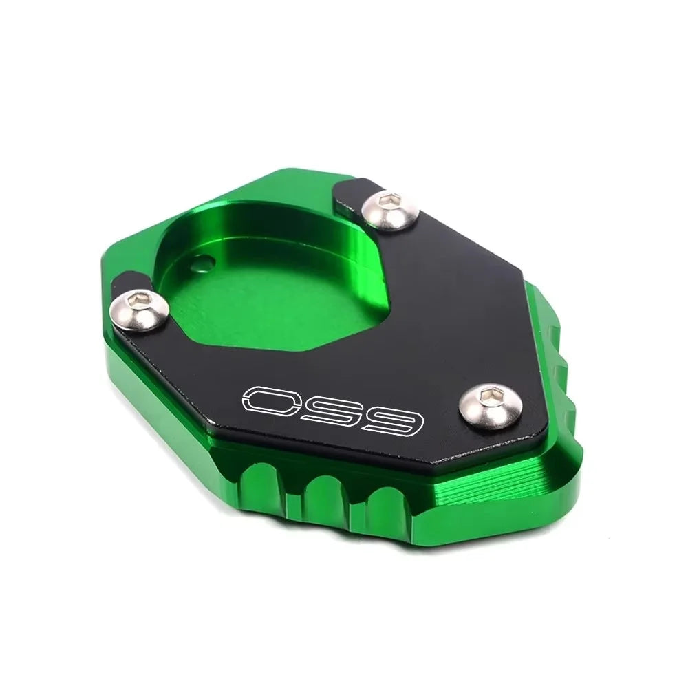 VERSYS650 Side Stand Extension For KAWASAKI VERSYS 650 2011-2024 Motorcycle Accessories Foot Kickstand Enlarge Pad – MOWOK CNC Aluminum 6061 Green Black Grey Combo Valve Caps
