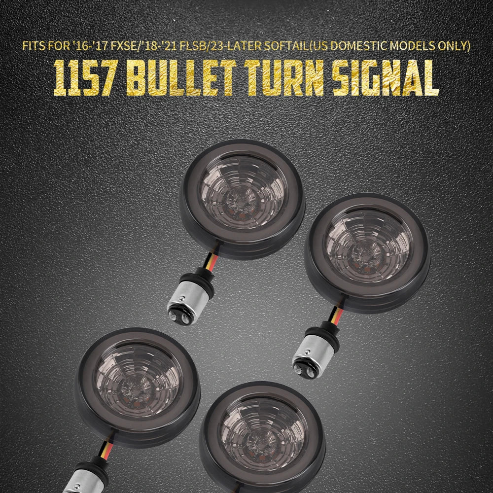LED Turn Signal Bulbs – 1157 LED Indicator Light for Harley-Davidson