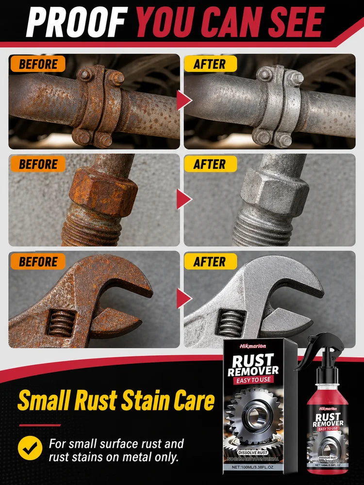 Rust Remover Spray Anti-Rust Metal