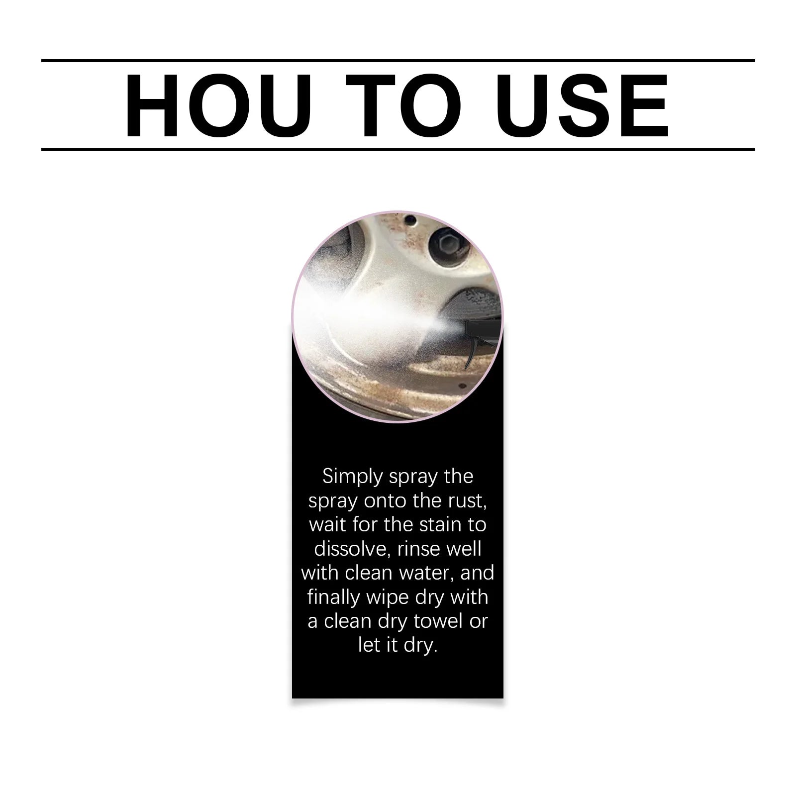 Rust Remover Lubricant Spray