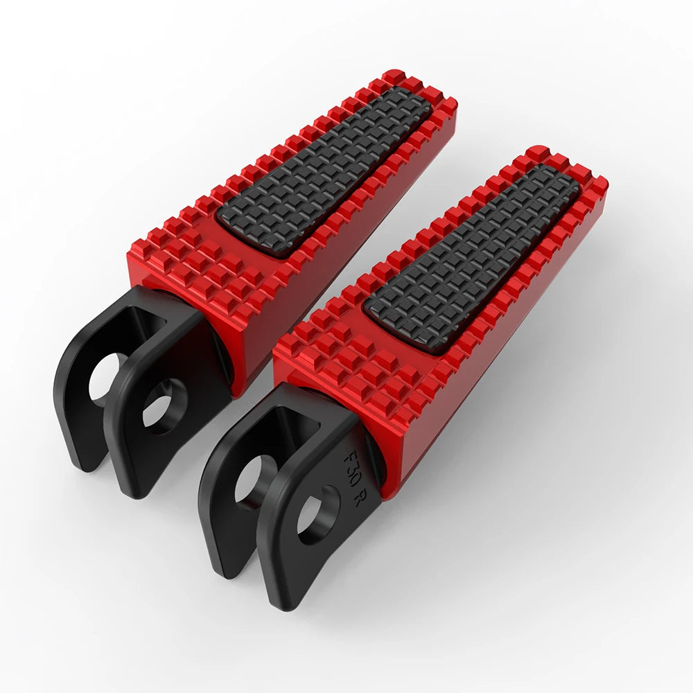 Kawasaki Z650 Anniversary / Z650RS / Z1000SX / ZX-6R / ZX-9R Front Foot Pegs – Adjustable 360° or Straight – CNC Aluminum + Rubber – 7 Colors – $75–$90