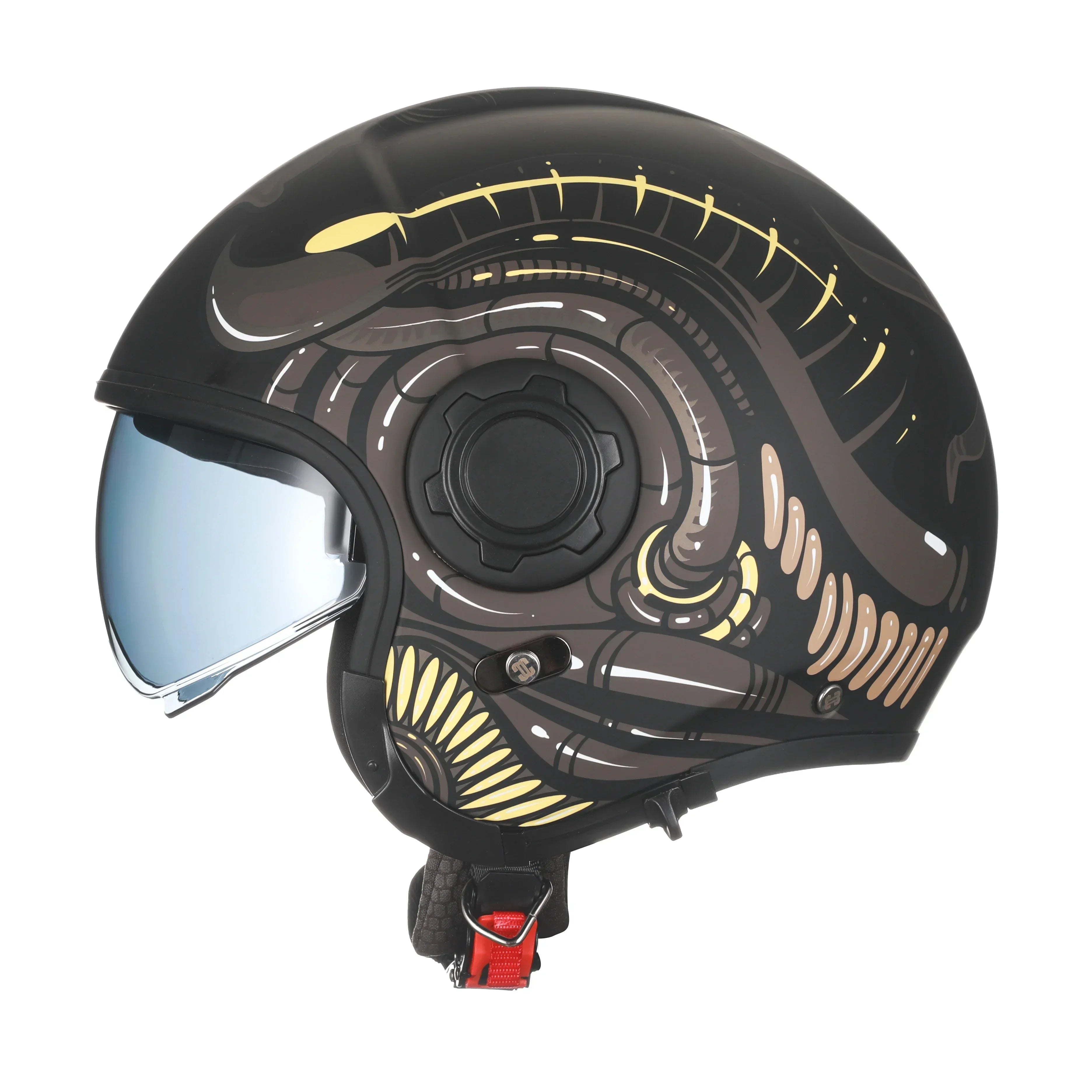 Retro Modular Helmet with DOT ECE Certification