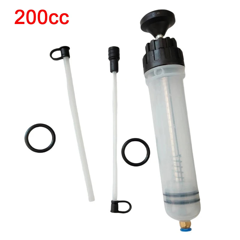 Universal Car Motorcycle Truck Oil Change & Brake Bleeder Fluid Pump Extractor Filling Syringe Bottle – Brake Bleeding Tools – 200cc / 500cc – $20