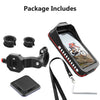 Waterproof Motorcycle Phone Pouch – Touchscreen Handlebar Mount Case for Smartphones