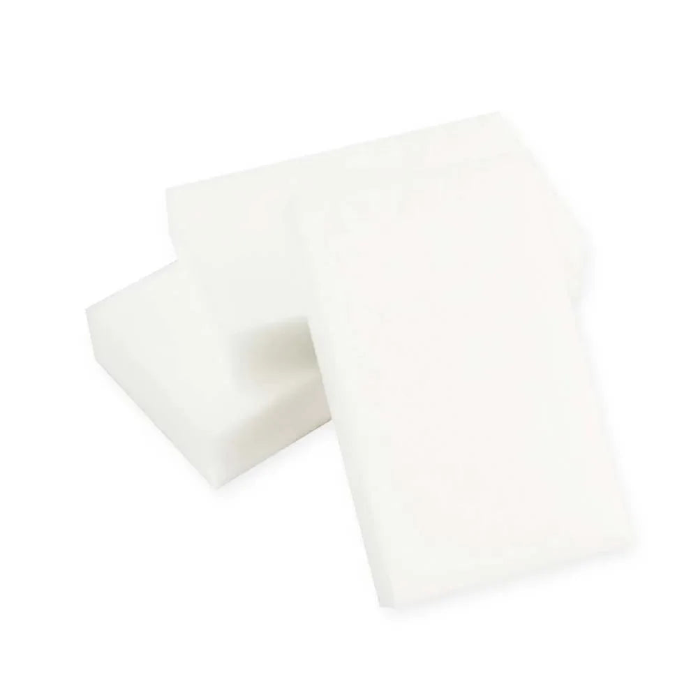 High Density Nano Melamine Magic Eraser Sponge – 5 to 100 Pcs – Motorcycle & Car Cleaning Care Tool – 10×6×2cm / 10×7×3cm – $14