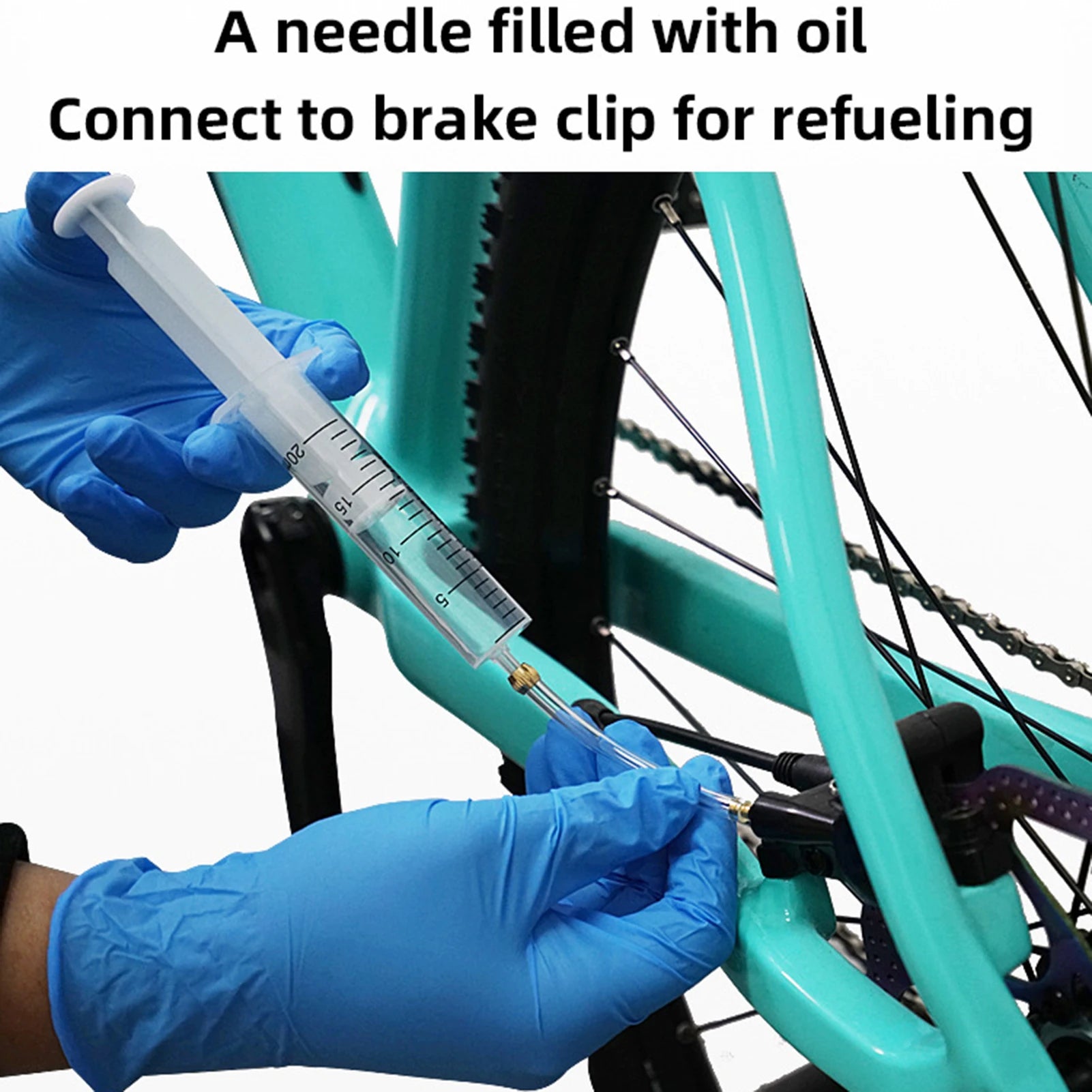 Hydraulic Disc Brake Oil Bleed Kit – Brake Bleeding Tools Oil Change Injection & Refill Tool Universal Injector for Road Bike MTB Brake Service – from $20