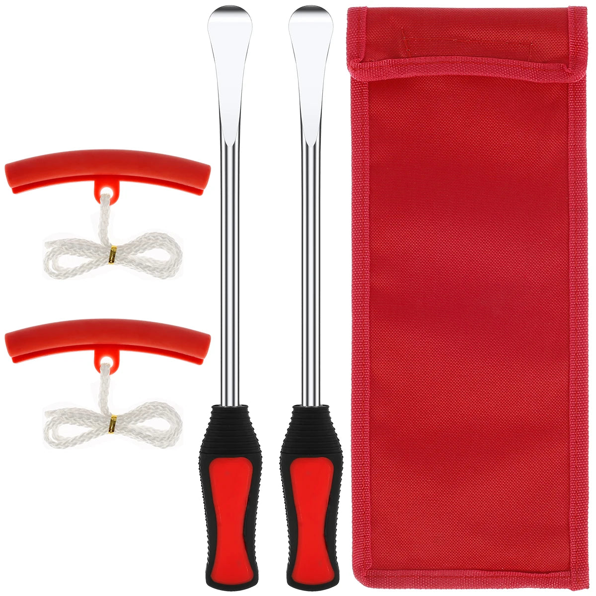 Motorcycle Tire Lever Spoon Kit – Style 1 (4pcs / 6pcs) or Style 2 (13pcs) – 14.5in Tire Irons – $23–30