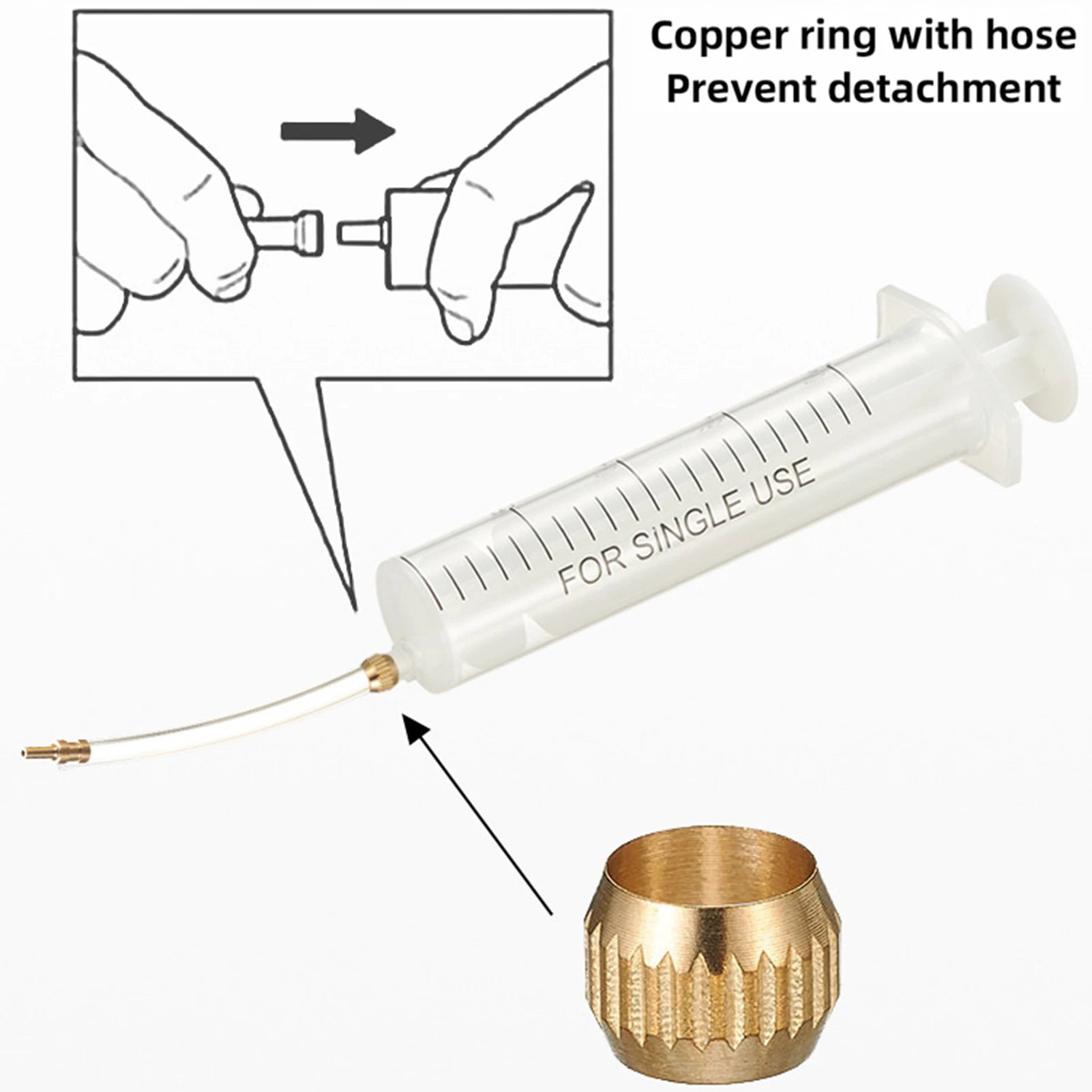 Hydraulic Disc Brake Oil Bleed Kit – Brake Bleeding Tools Oil Change Injection & Refill Tool Universal Injector for Road Bike MTB Brake Service – from $20