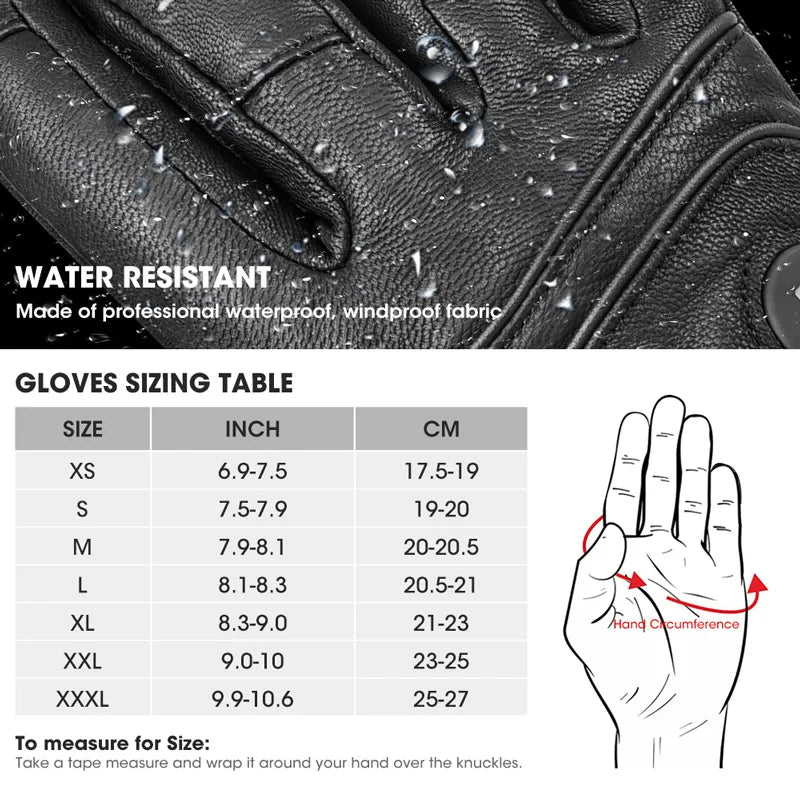 Savior Heat Electric Heated Gloves for Men Women Rechargeable Battery Ski Heating Glove Skiing  Snowboarding Motorcycle 2022
