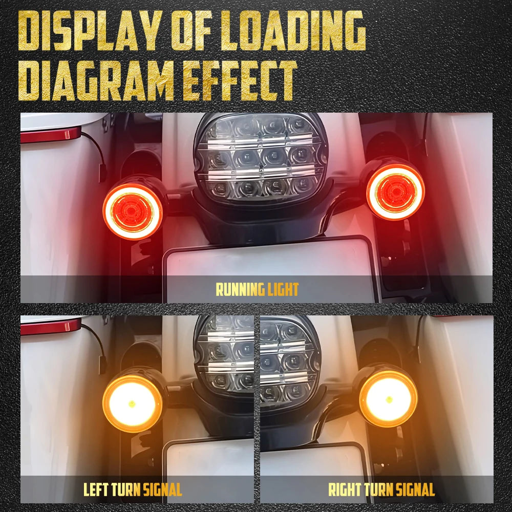 LED Turn Signal Bulbs – 1157 LED Indicator Light for Harley-Davidson
