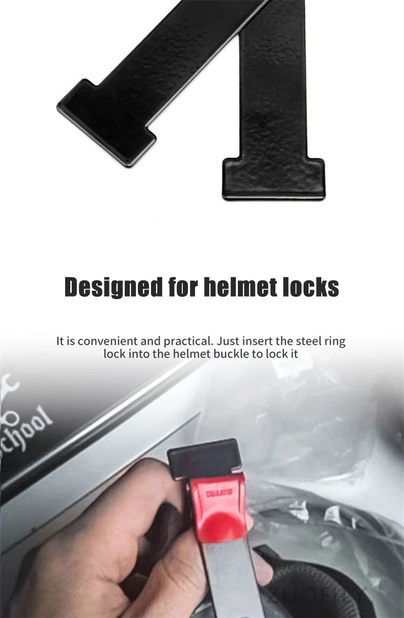 1 Pair Motorcycle Helmet Lock Buckle Anti-Theft Quick Release Fastener Secure Connector for Dirt Bike ATV Motorcycle Accessories – CNC Aluminum Alloy Black
