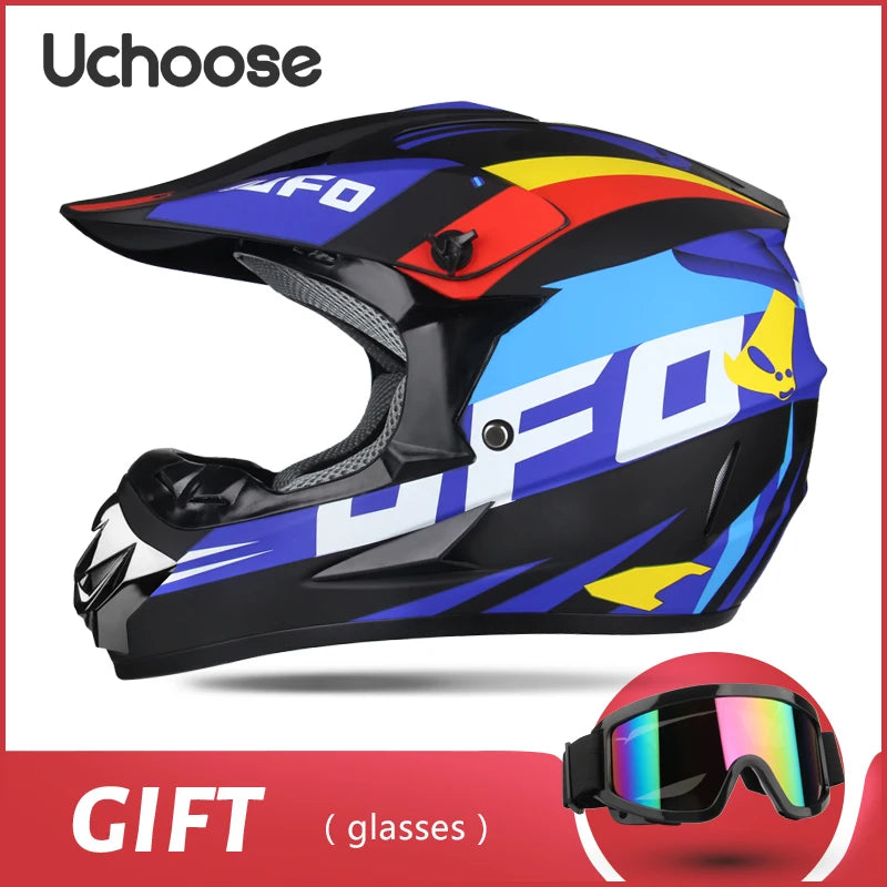 Full Face Motocross Helmet – MTB, Off-Road, Racing & Downhill Riding