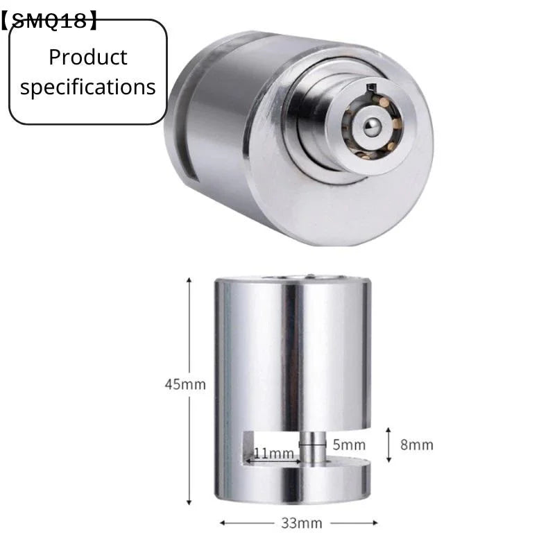 Universal Motorcycle Disc Brake Lock Anti-Theft Motorbike Security Wheel Bicycle Scooter Portable Lock Disk Lock – Alloy Steel – Waterproof – Multi-Layer Lock Core – No Alarm – 0.216kg